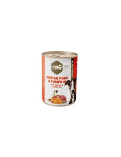 Iberian Pork & Pumpkin Perro Lata 400 grs.*Amity Online
