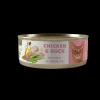 Pollo y Pato Gato Lata 80 grs.*Amity Sale