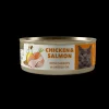 Pollo y Salmon Gato Lata 80 grs.*Amity New