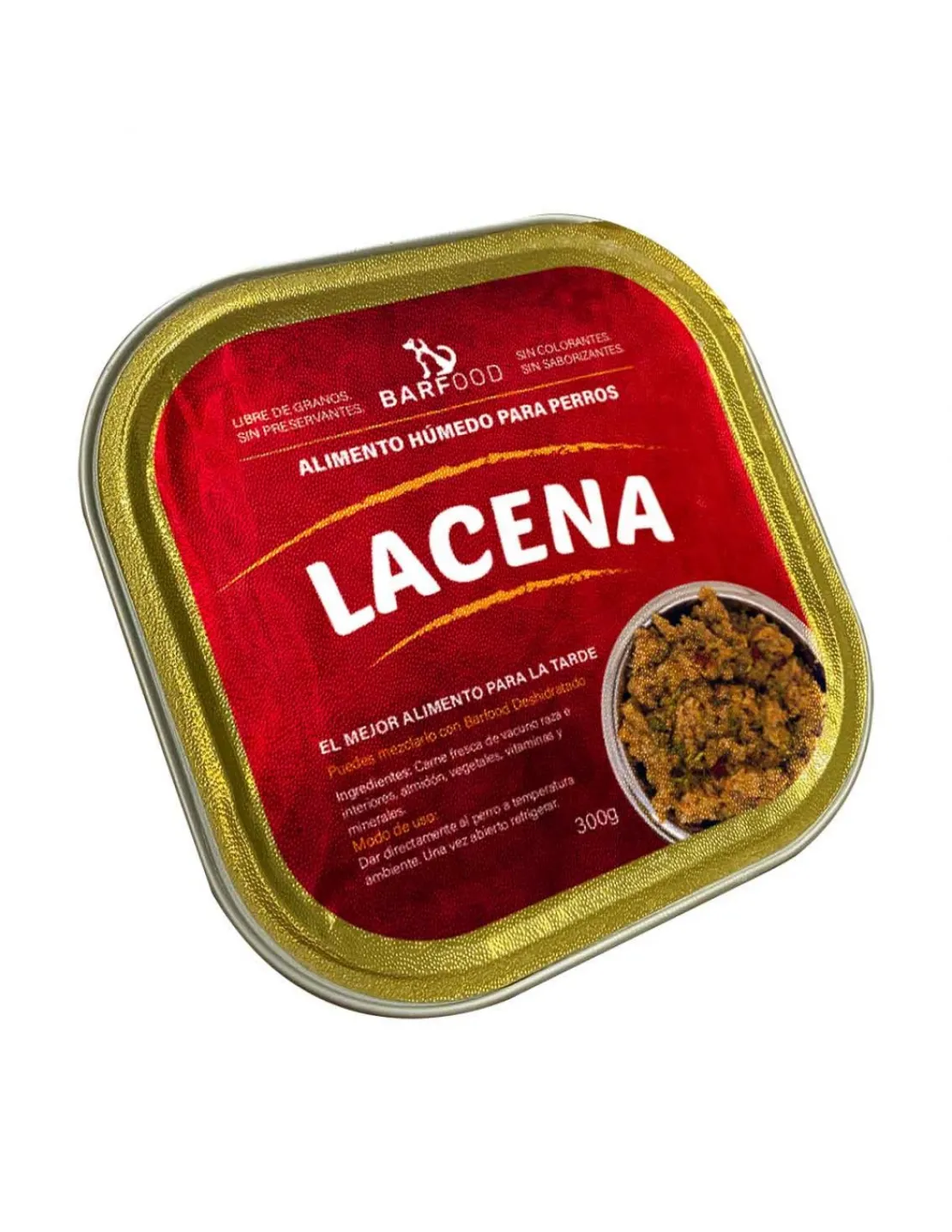 Lacena Alimento Humedo Perro 300 grs.*Barfood Online