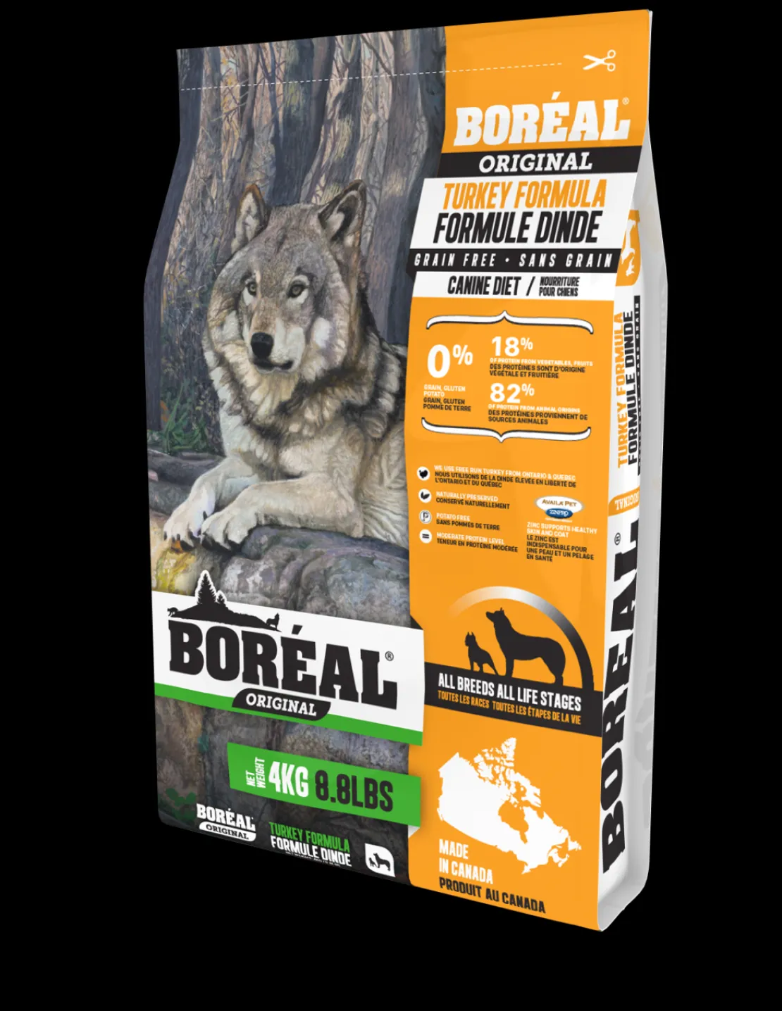 Perro Original Turkey 4 kg.*Boreal Clearance