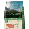Adulto Medium y Large Pollo 4 kg.*Bravery Hot