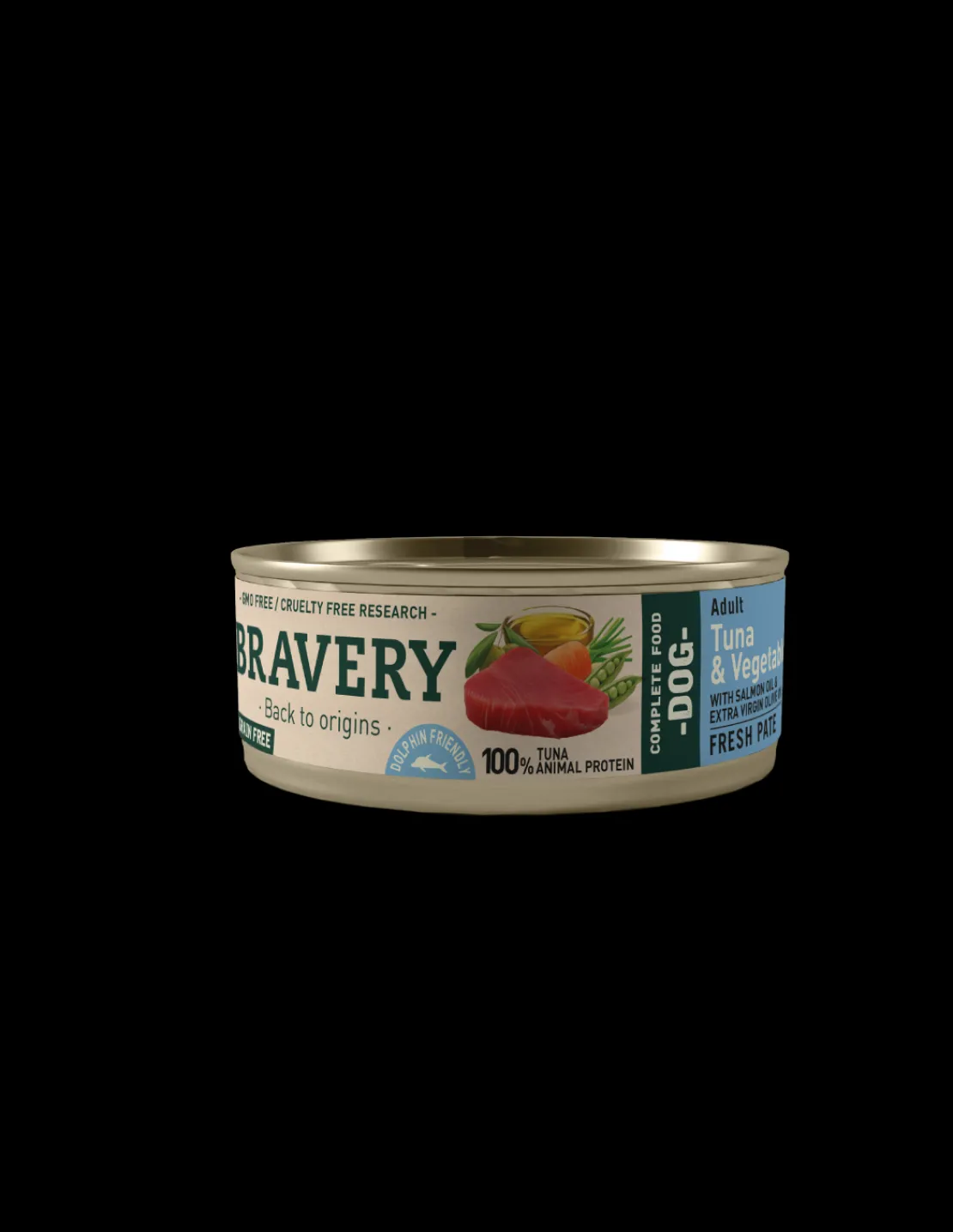 Atun y Vegetales Perro Lata 80 grs.*Bravery Sale