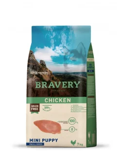 Mini Puppy Pollo 7 kg.*Bravery Hot