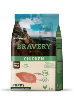 Puppy Medium y Large Pollo 4 kg.*Bravery Outlet
