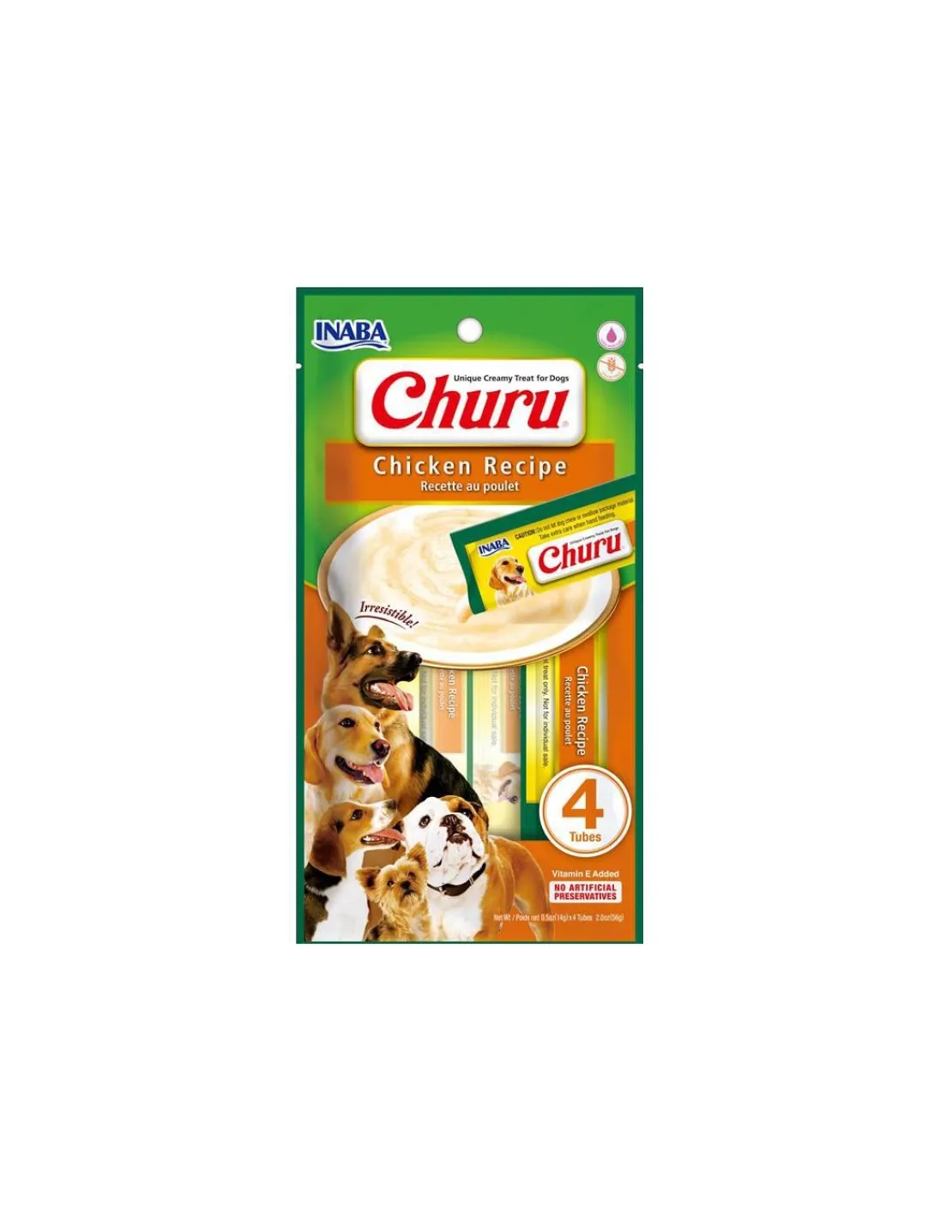 Pollo Perros 4 tubos*Churu New
