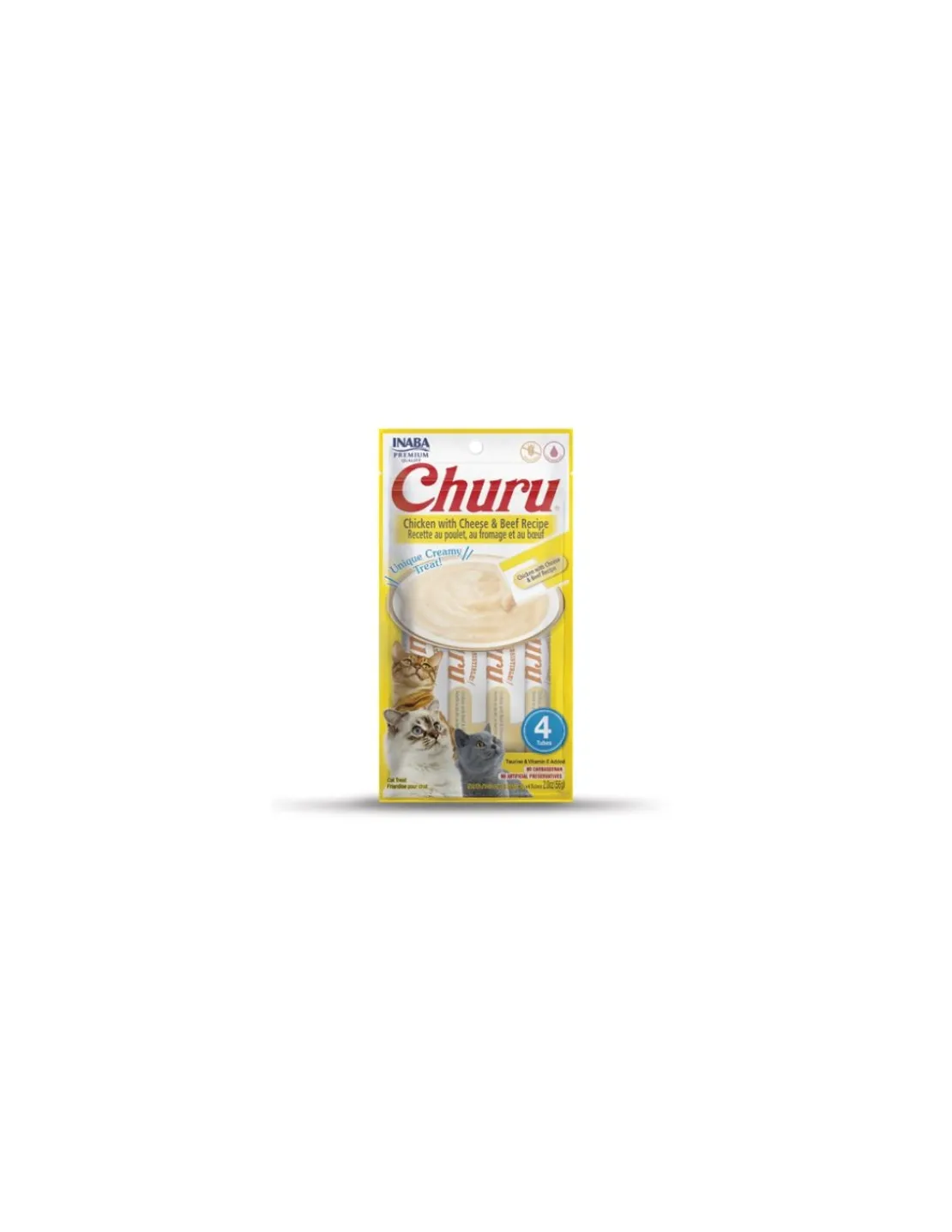 Pollo Queso Carne Gatos 56 grs.*Churu Online