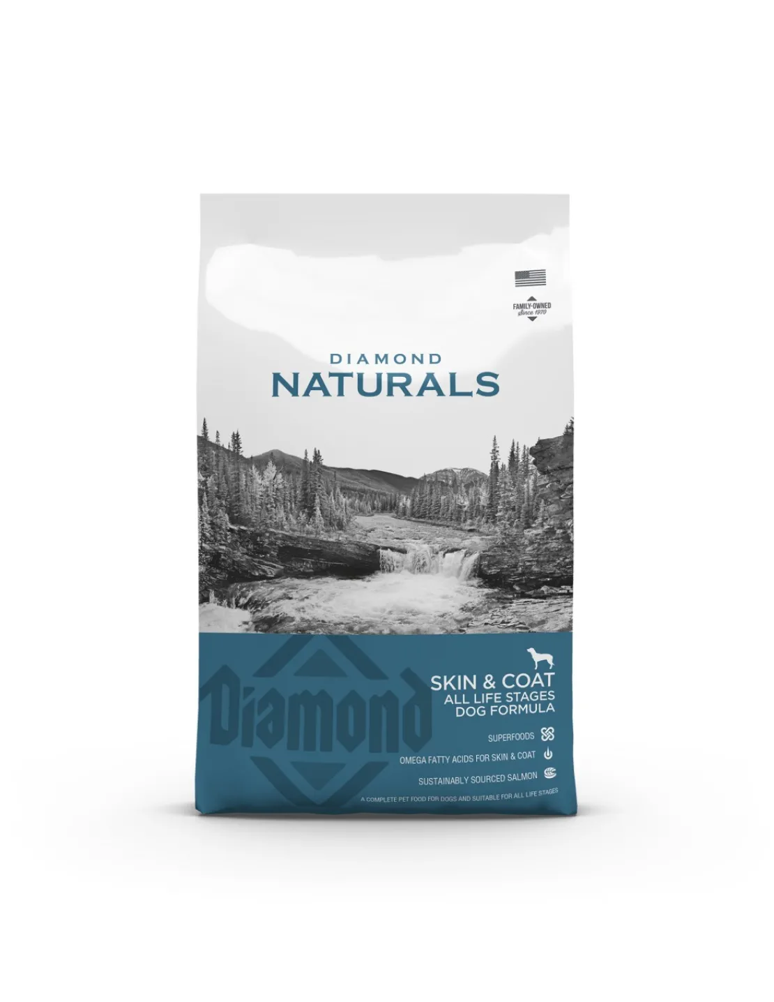 Naturals Skin & Coat Salmon 7,5 kg.*Diamond Online