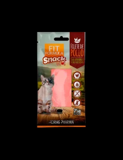 Filete Pollo Snack Gatos 25 grs.*Fit Formula Fashion