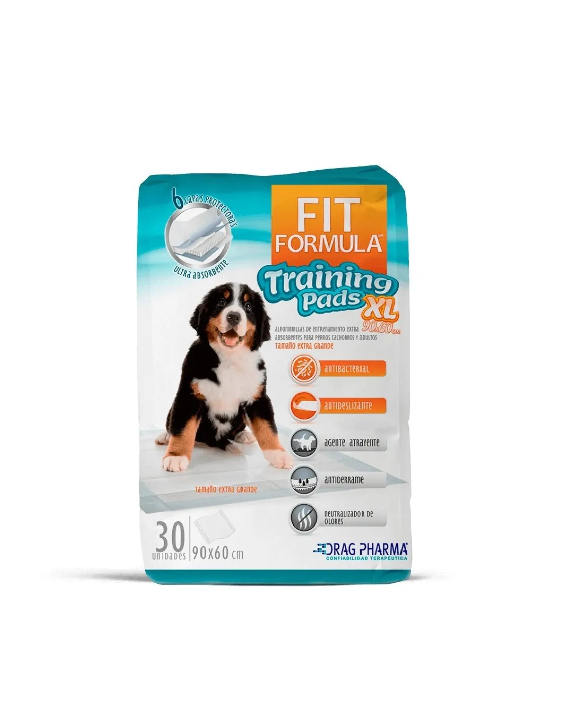 Training Pads 90 x 60 Sabanilla Pañal 30 unidades.*Fit Formula Clearance