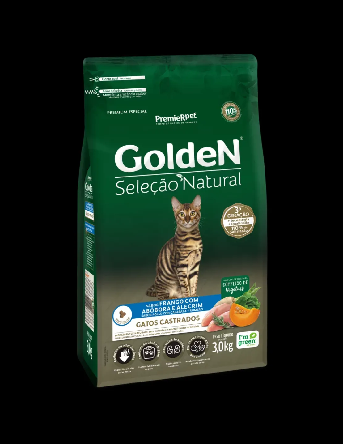 Golden Gatos Castrados 10,1 kg.*Premier Sale