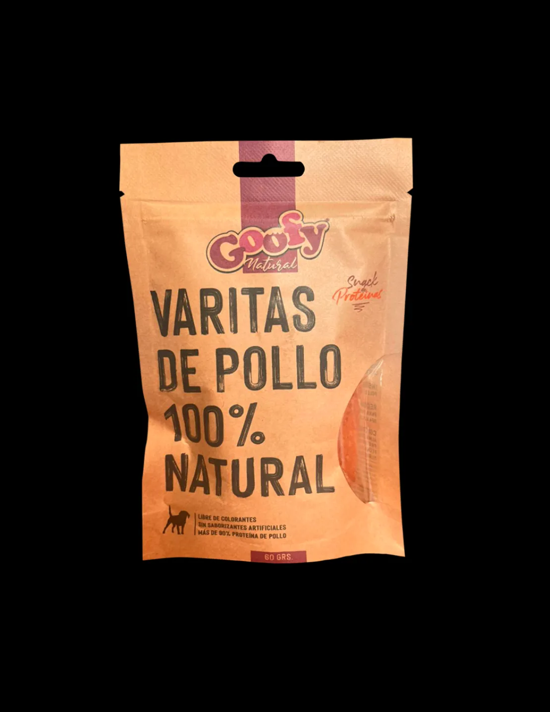 Varitas Pollo 100% Natural 60 grs.*Goofy Clearance