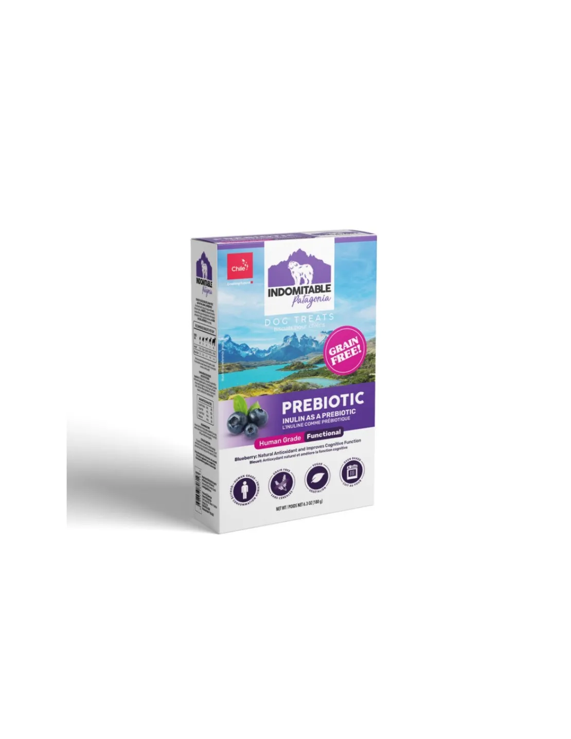 Prebiotic Arandano Grain Free 180 grs.*Indomitable Patagonia Outlet