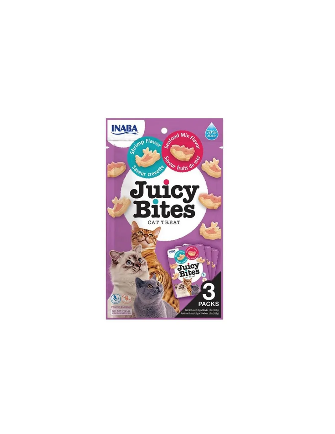 Juicy Bites Camaron Mariscos 33,9 grs.*Bravo New