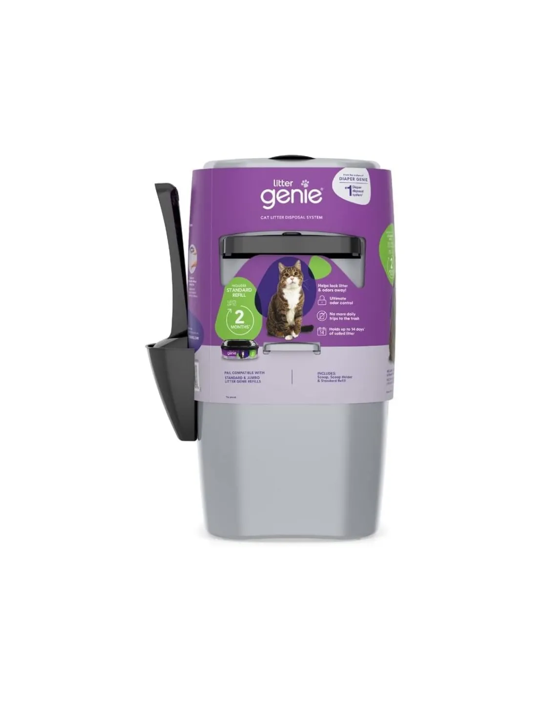 Pail Basurero Arena Gatos*Litter Genie New