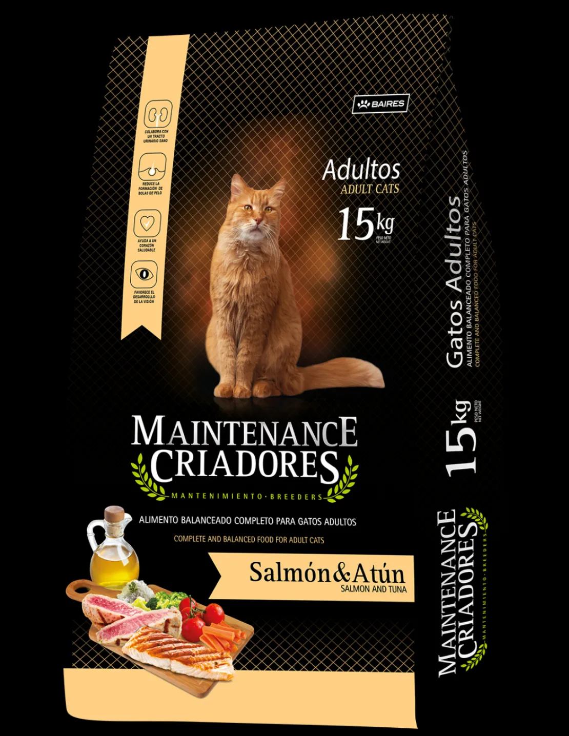 Gato Adulto 15 kg.*Maintenance Criadores Fashion