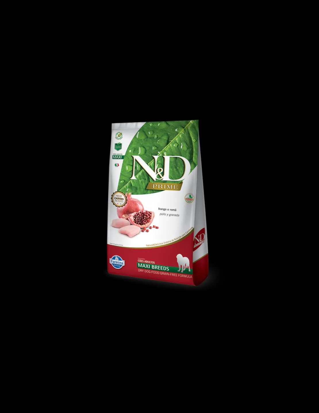 N&D Prime Maxi Adulto Pollo Libre de Granos 10,1 kg*Natural & Delicious Fashion