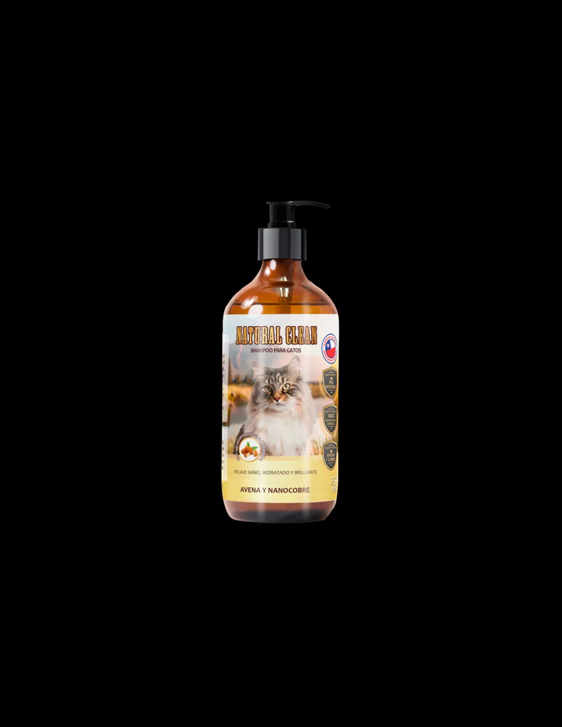 Shampoo Gatos 250 ml.*Natural Food Sale