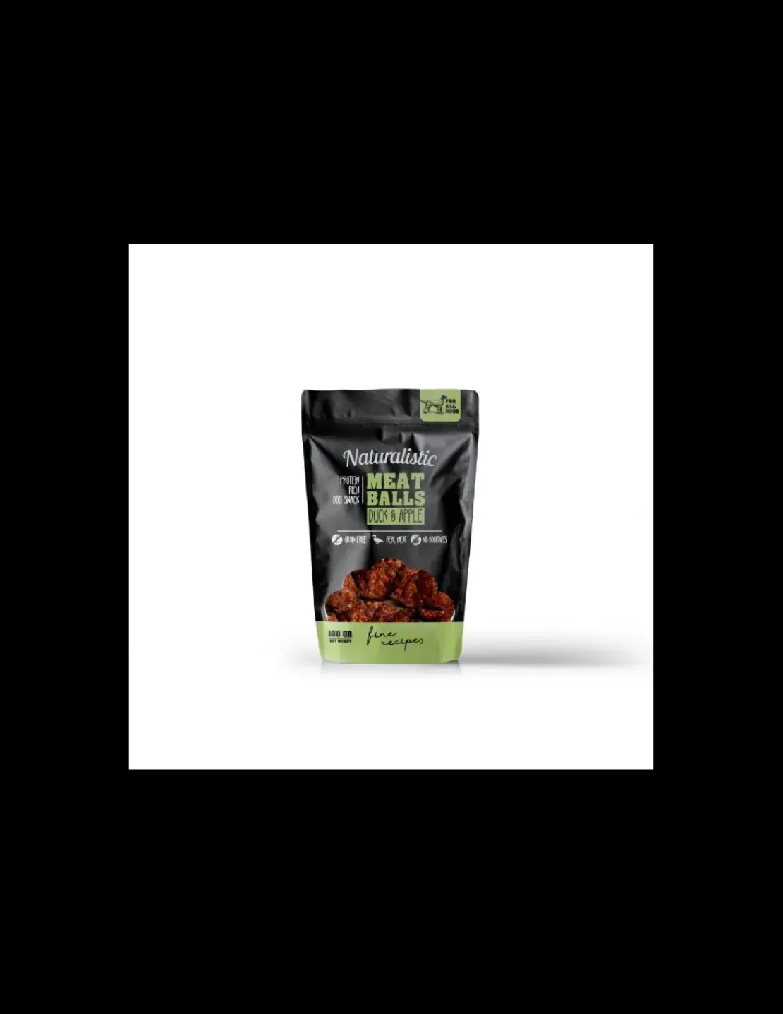 Meatballs Duck & Apple 100 grs.*Naturalistic Sale