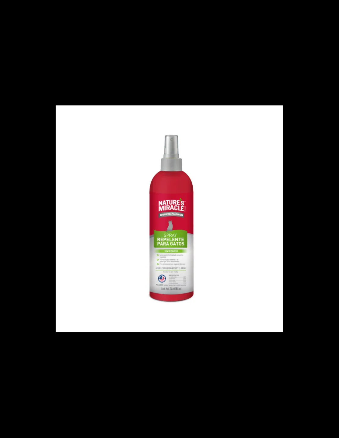Spray Repelente Gatos 236 ml.*Natures Miracle Hot