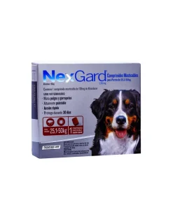 1 Comprimido 25 a 50 kg.*Nexgard Fashion