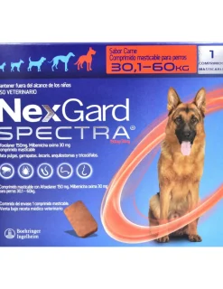Spectra 1 Comprimido 30 a 60 kg.*Nexgard Discount