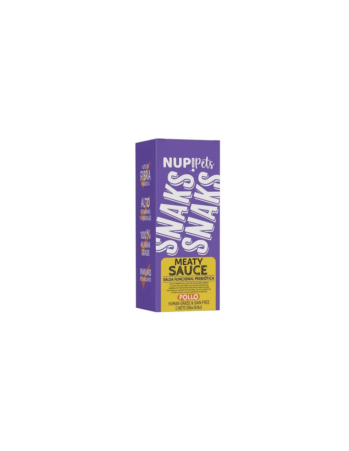 Nup Pets Meaty Sauce Pollo 250 grs.*Nup! Pets Best