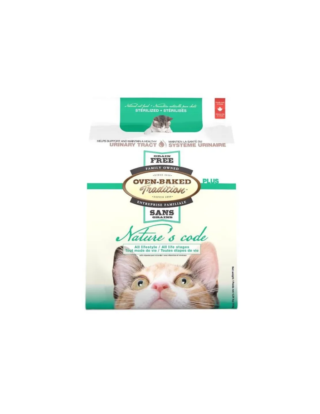 Tradition Nature Code Urinary Gato 4,54 kg.*Oven Baked Discount