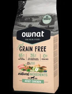 Just Grain Free Perro Adulto Chicken 3 kg.*Ownat Fashion
