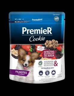 Cookie Cachorros Frutos Rojos y Avena 250 grs.*Premier Best