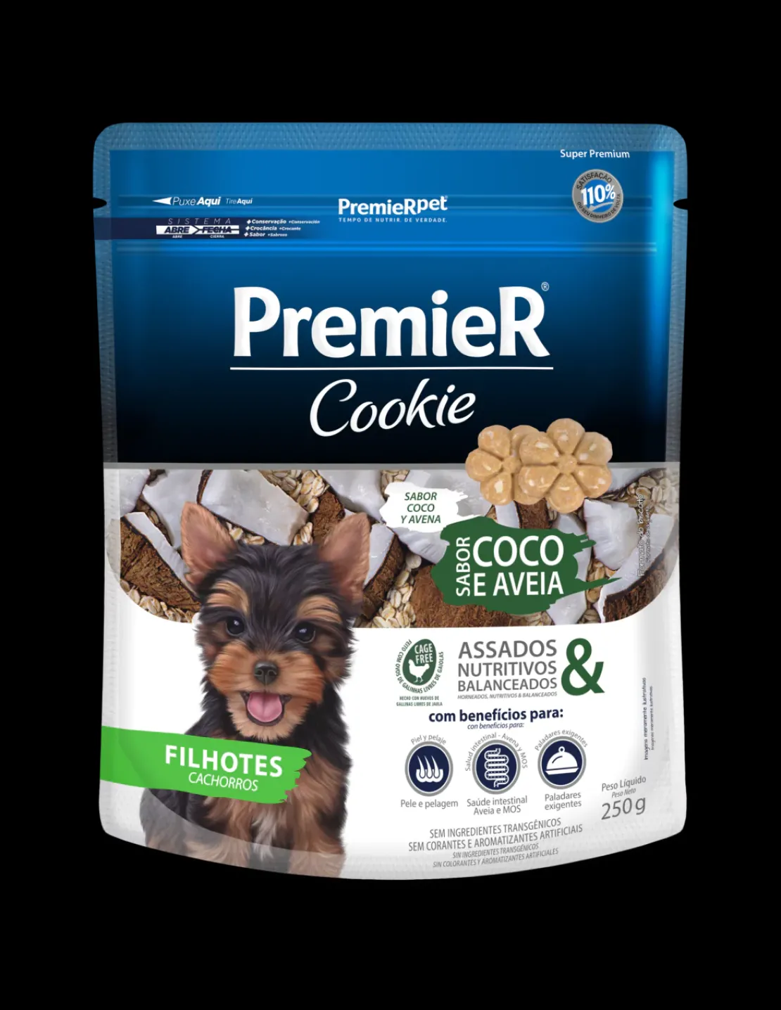 Cookie Cachorros Coco y Avena 250 grs.*Premier Outlet
