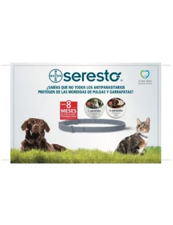 Collar Antiparasitario Gatos y Perros Hasta 8 Kg.*Seresto New