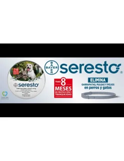 Collar Antiparasitario Mas de 8 Kg.*Seresto Outlet