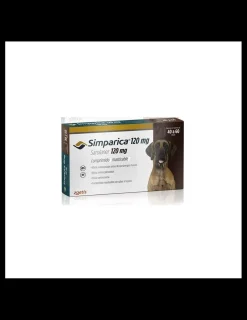 120 mg 40 a 60 kg. 1 comprimido*Simparica Clearance