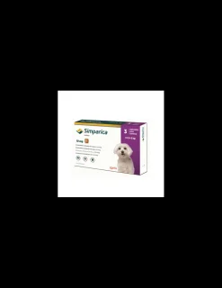10 mg 2,5 a 5 kg. 3 comprimidos*Simparica Hot