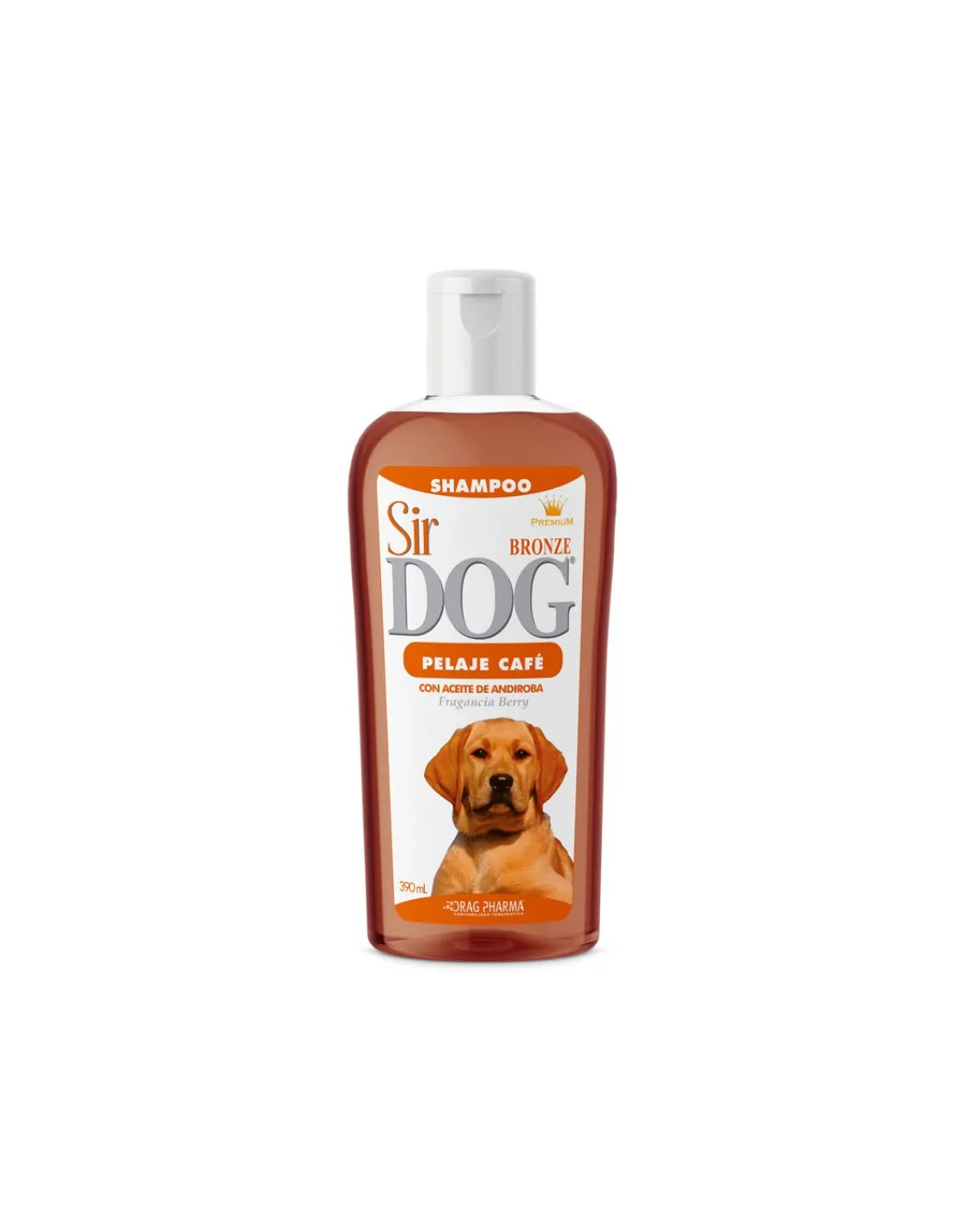 Sir Dog Bronze Shampoo 390 ml.*Drag Pharma Fashion