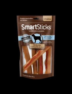 SmartSticks Mantequilla de Mani 5 unidades.*SmartBones Fashion