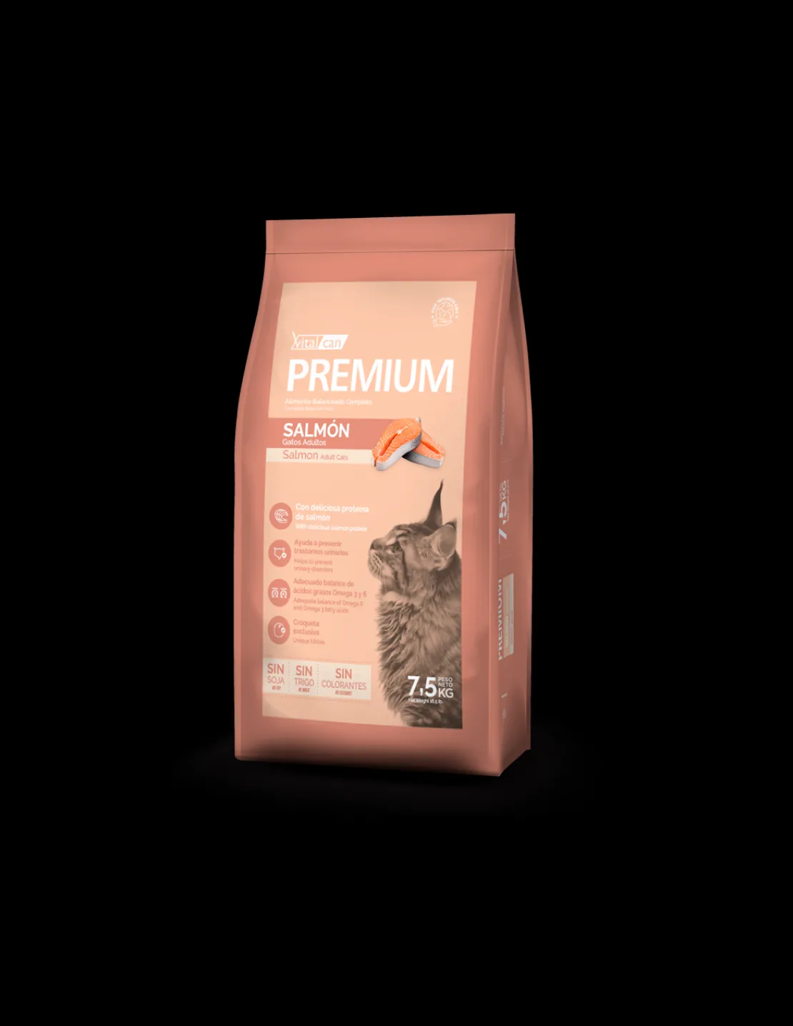 Premium Gato Adulto Salmon 20 kg.*Vitalcan Clearance