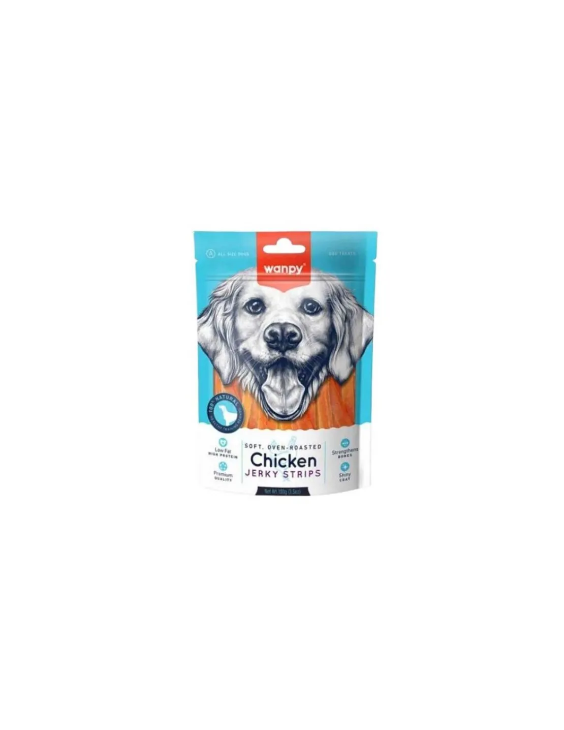 Jerky Strips Chicken 100 grs.*Wanpy Sale
