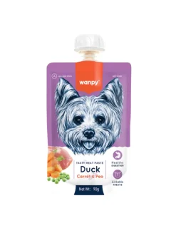 Tasty Meat Paste Duck Carrot & Pea Perros 90 grs.*Wanpy Best